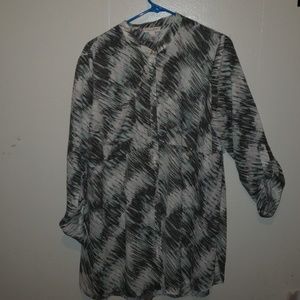 Maternity button up or cover